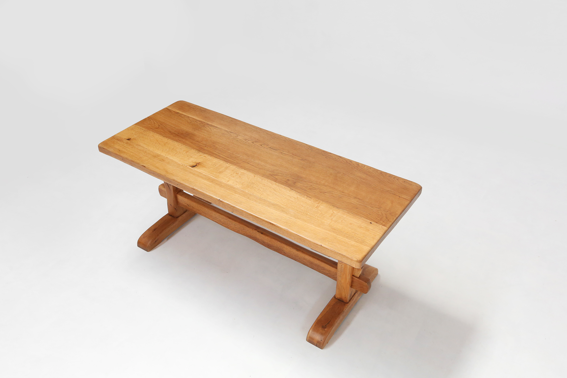 French oak dining table 1960